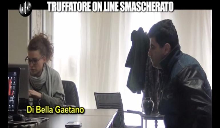 gaetano di bella le iene truffa internet