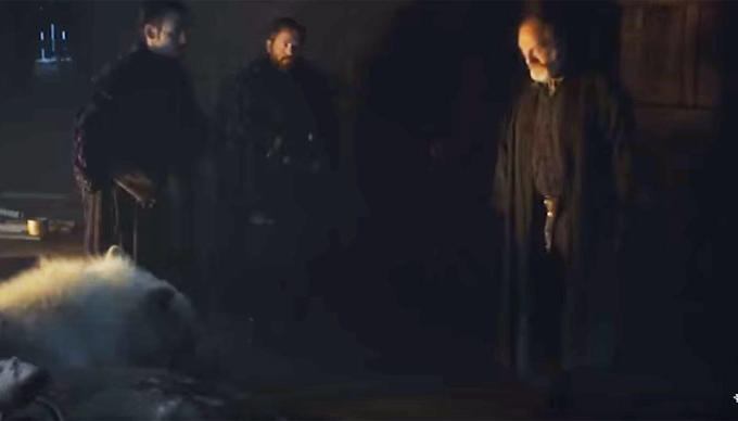 game of thrones 6 video davos difende jon snow