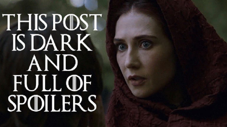 game of thrones 6x02 jon snow melisandre spoiler