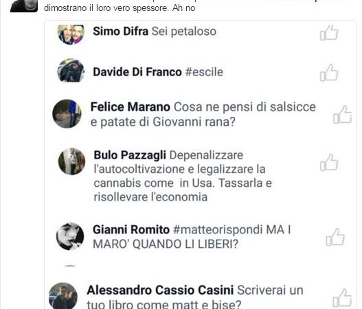 matteo renzi risponde