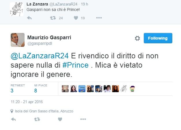 maurizio gasparri prince
