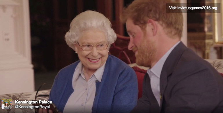 regina-elisabetta-principe-harry-obama-invictus-games-video