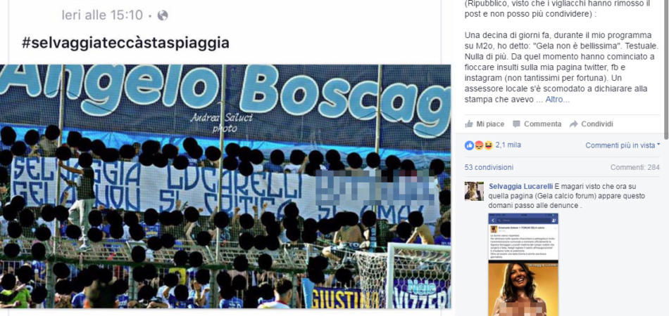 selvaggia lucarelli gela