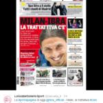 gazzetta titolo trattattiva milan ibra errore
