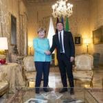 Matteo Renzi Angela Merkel