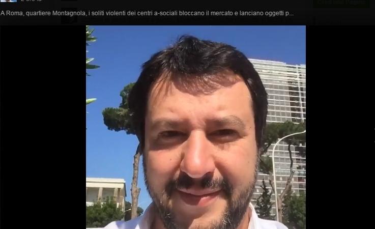 Matteo Salvini contestato