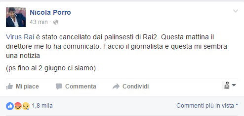 virus cancellato