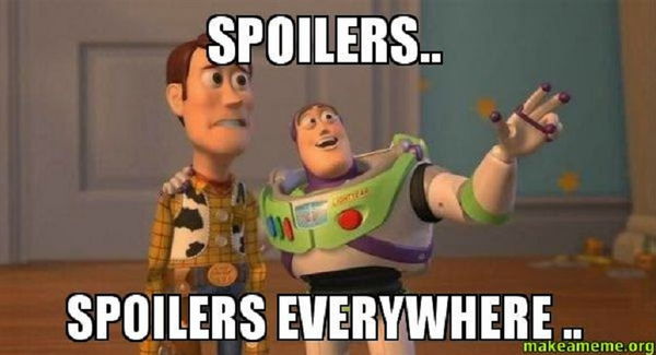 Quando lo spoiler finisce di essere uno spoiler?