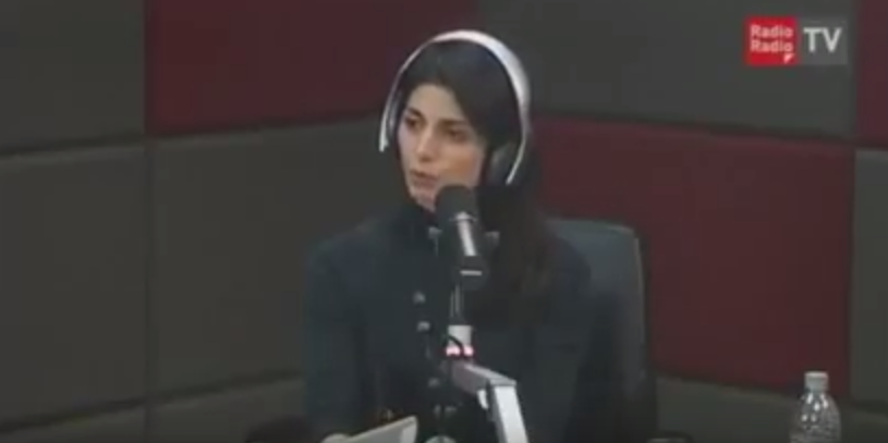 Virginia Raggi contrara allo Stadio della Roma