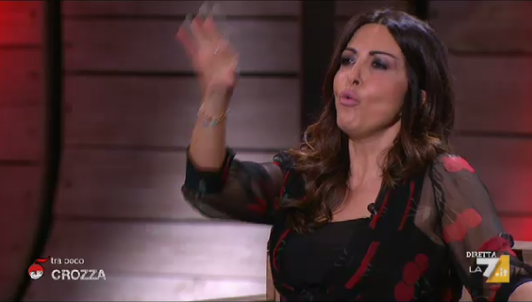 Sabrina Ferilli contro Renzi da Floris