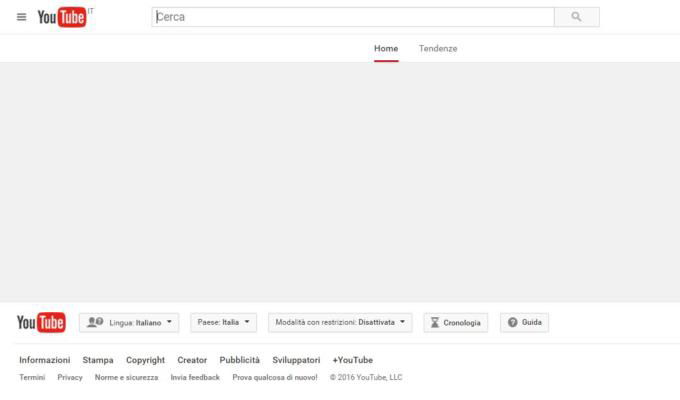 YOUTUBE DOWN