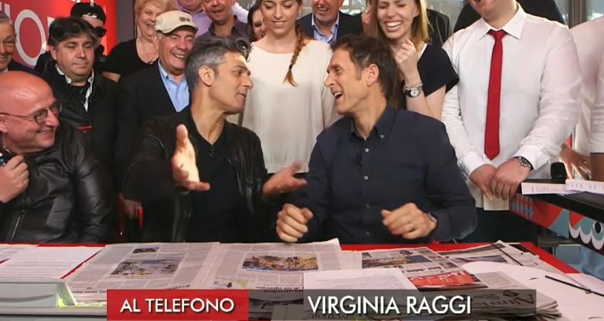 Imitazione di Virginia Raggi