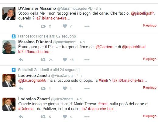 massimo d'alema cane