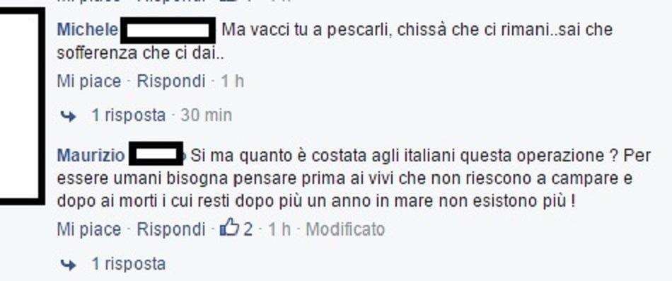 recupero corpi migranti