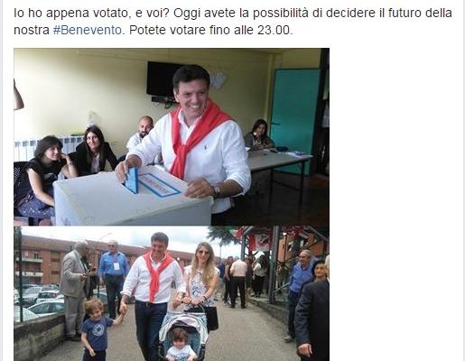 Risultati Ballottaggio sindaco Benevento 2016
