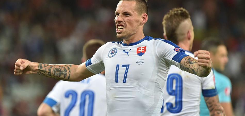 Russia-Slovacchia Video gol Marek Hamsik