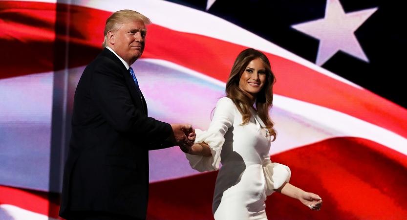 Melania Trump Michelle Obama Convention