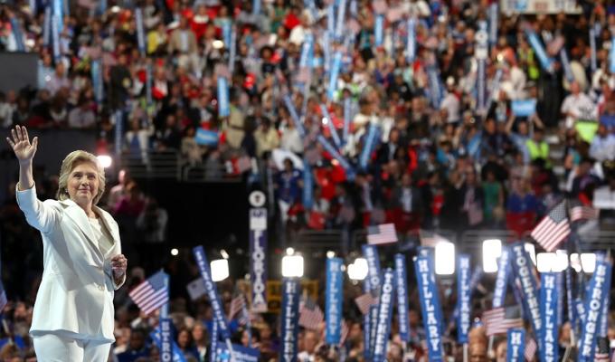 Hillary Clinton convention discorso