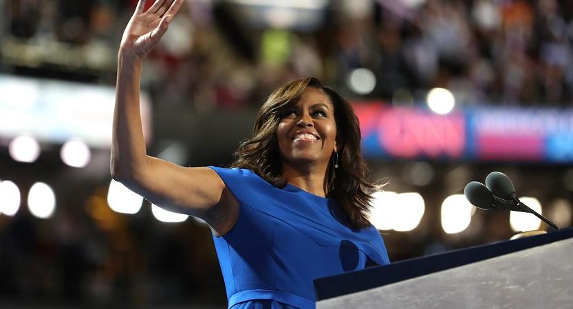 Michelle Obama convention Filadelfia