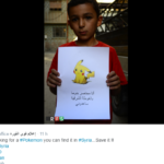 Pokémon Go bambini siriani