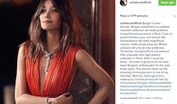 carla bruni instagram
