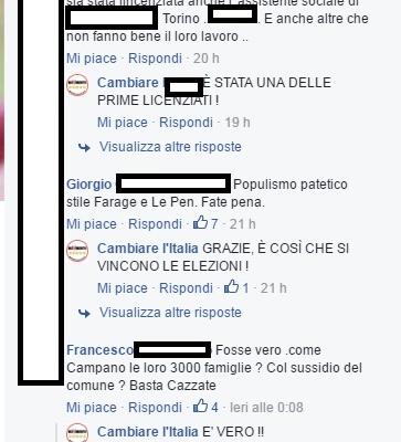 chiara appendino bufala