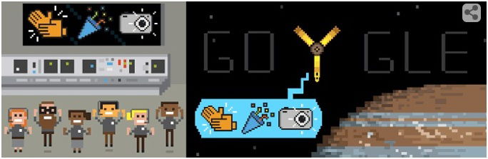 Doodle Google sonda Juno