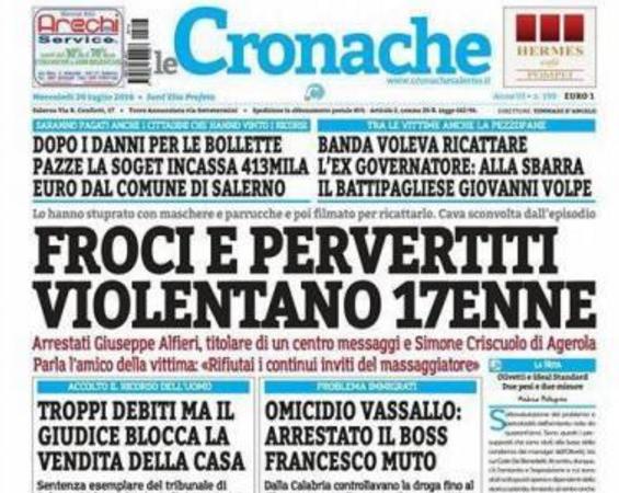 froci cronache