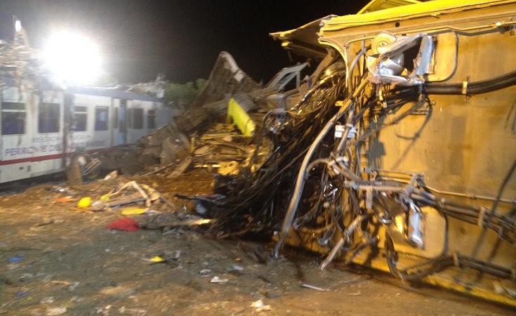 incidente treni puglia