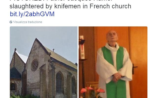 attacco chiesa francia