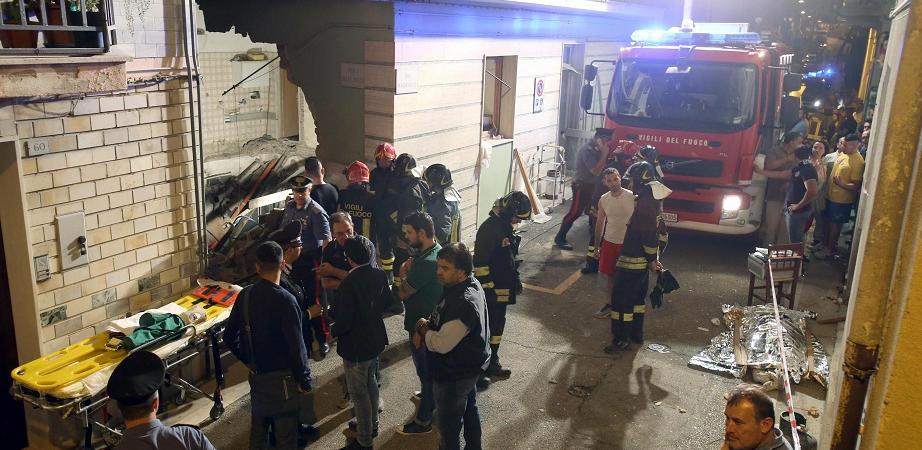 Lavello Potenza esplosione crollo morti feriti