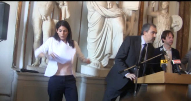 virginia raggi tacchi