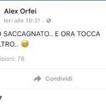 Alex Orfei omicidio facebook
