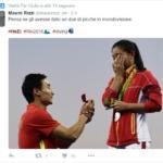 He Zi proposta matrimonio tuffi Rio 2016