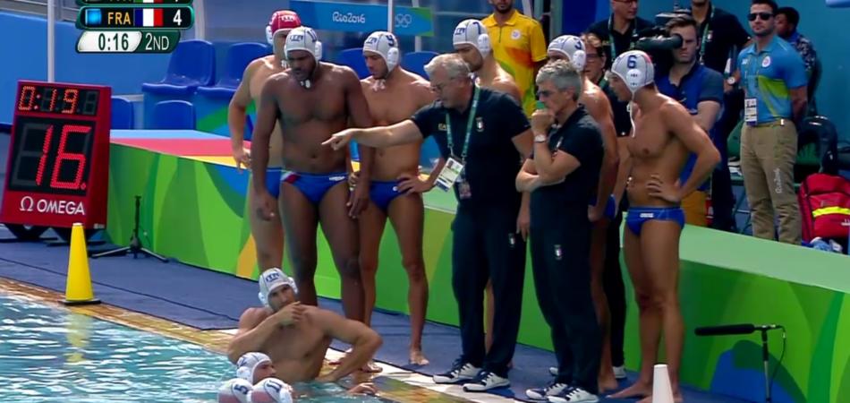 Italia-Grecia pallanuoto quarti di finale diretta streaming live