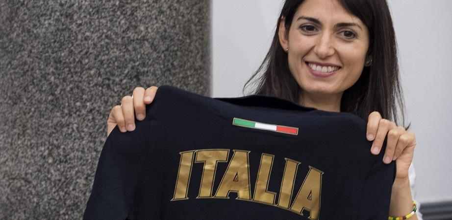 Virginia Raggi no olimpiadi