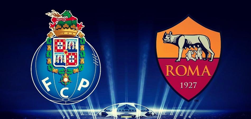 stasera in tv porto roma champions league
