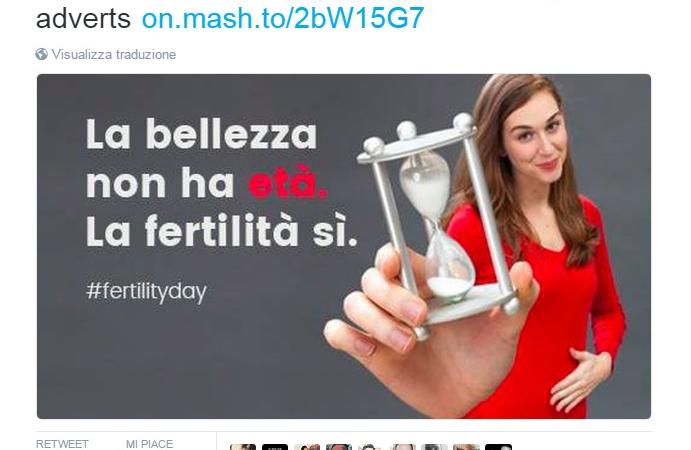Fertility Day giornali esteri