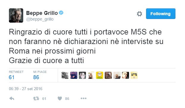 movimento 5 stelle tutino