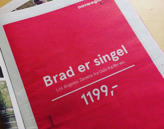 brad pitt marketing