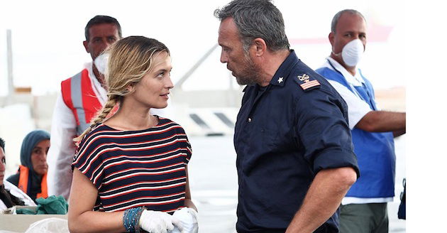 stasera in tv, lampedura