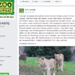 Leone ucciso zoo Lipsia