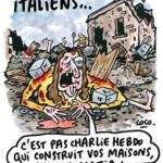 Charlie Hebdo vignetta risposta