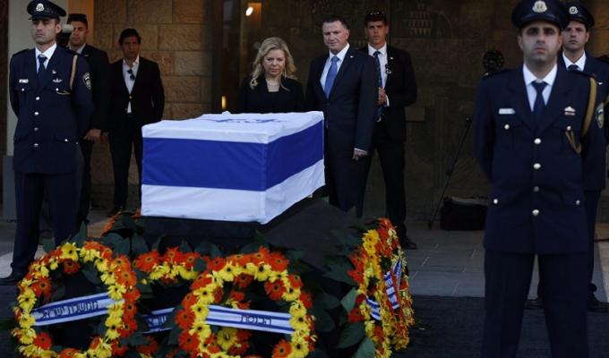 Shimon Peres funerale