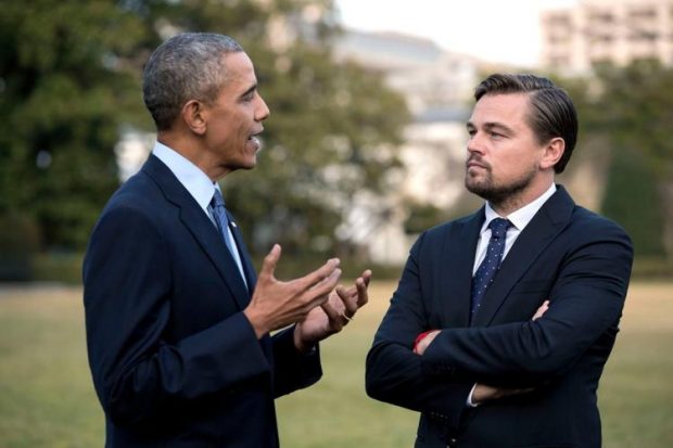 Obama e DiCaprio in Before the Flood