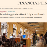 Matteo Renzi giovani voto