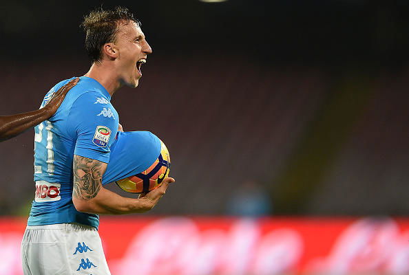 Napoli-Empoli 2-0 video gol highlights mertens chiriches