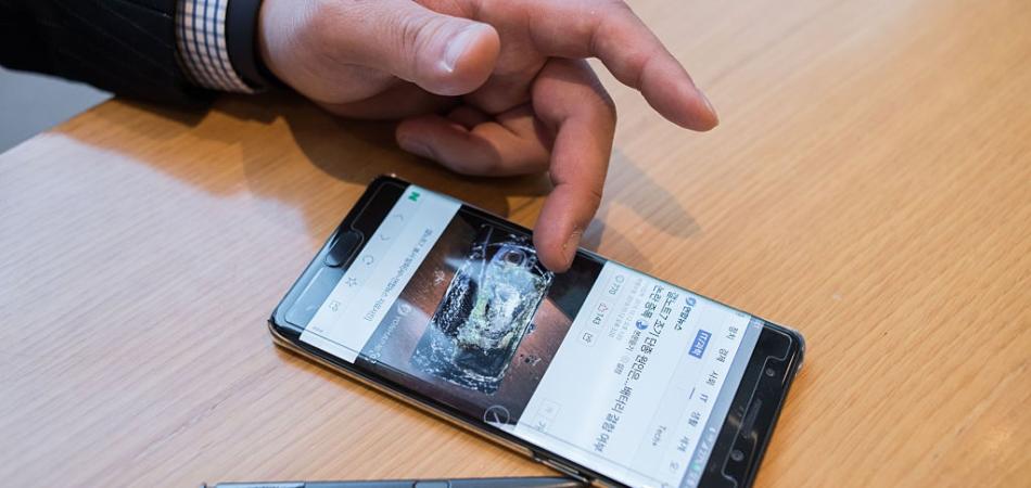 Samsung Galaxy Note 7 esplosione