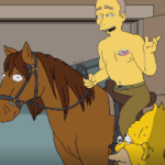 Simpsons Vladimir Putin Donald Trump