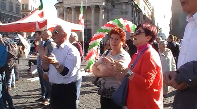 bella ciao piazza del popolo